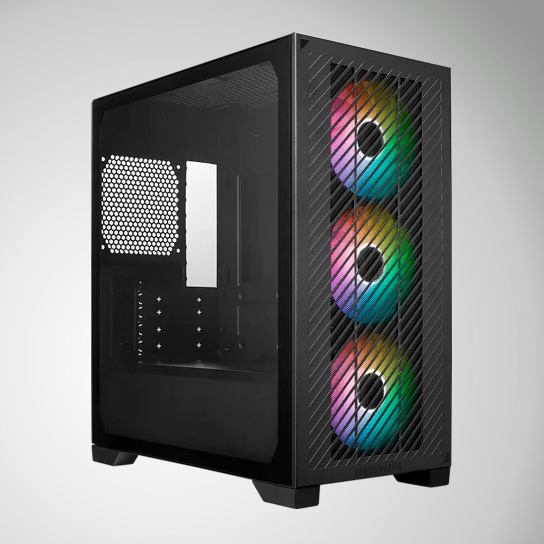 Case Cooler Master Elite 301 Micro - ATX, color negro