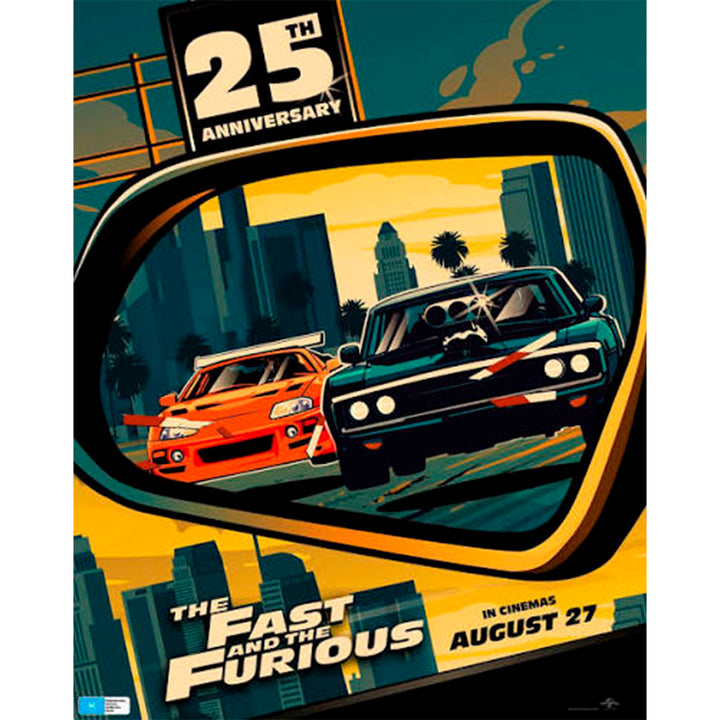 Entrada Sala VIP Fast &amp; Furious 25 aniversario Cinemark Jockey Plaza