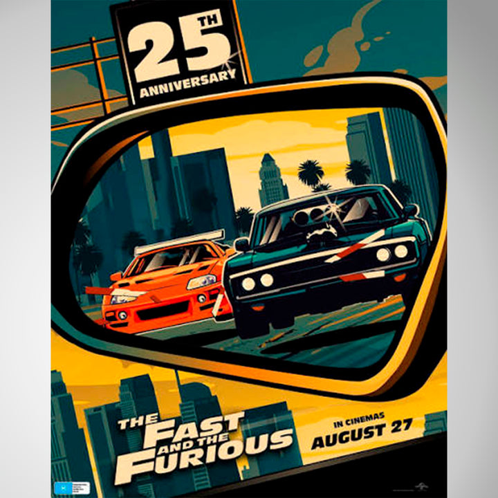 Entrada Sala VIP Fast &amp; Furious 25 aniversario Cinemark Jockey Plaza