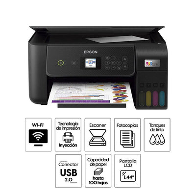 Impresora Epson EcoTank L3260 Multifuncional Usb 2.0 WiFi - Achorao