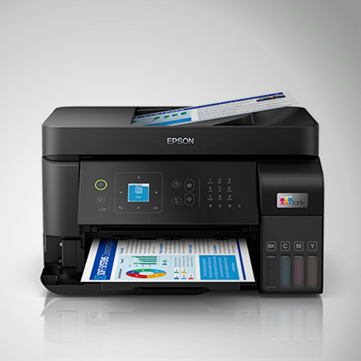 Impresora Multifuncional Epson EcoTank L5590, Imprime/Escanea/Copia/Fax/USB/LAN/Wi-Fi - Achorao