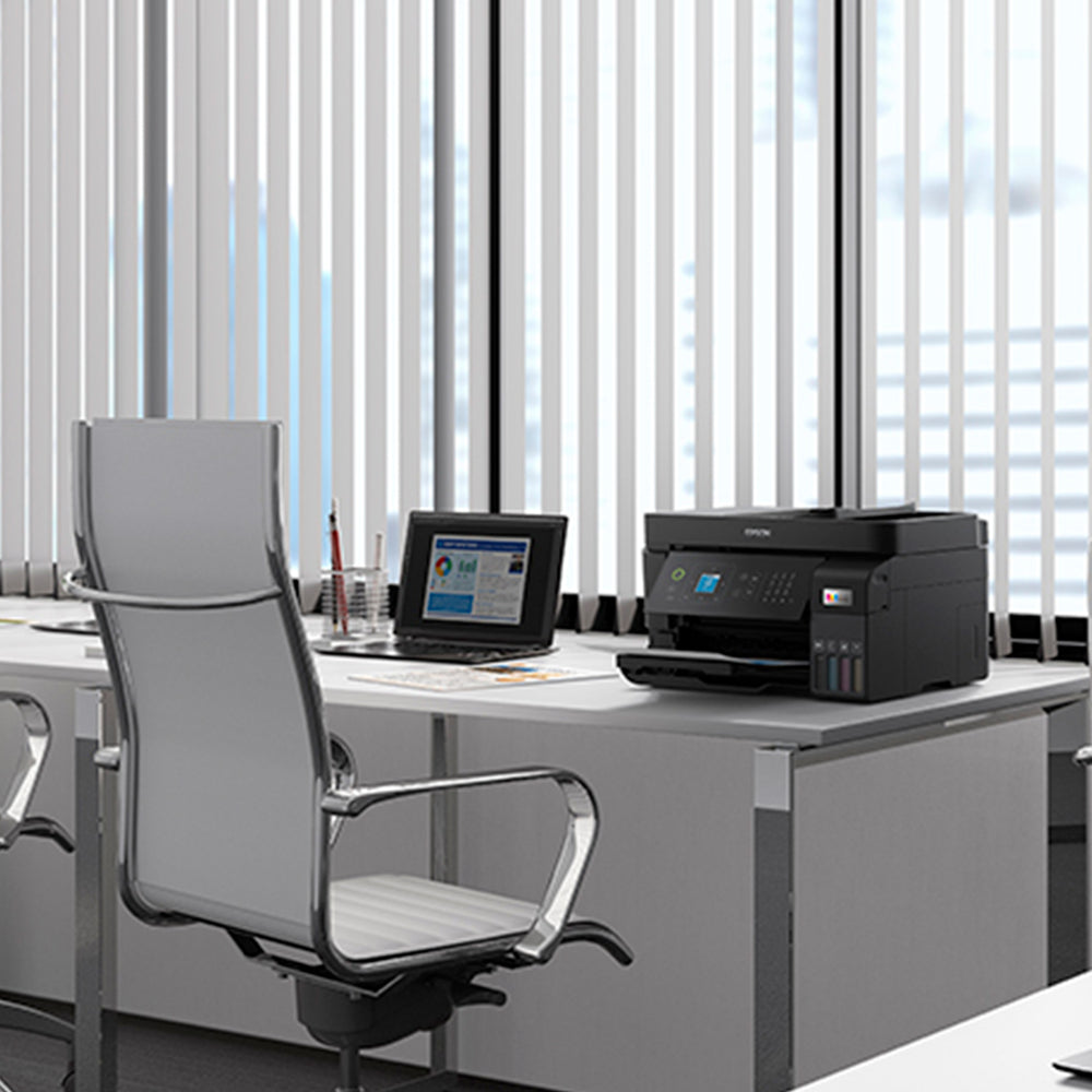 Impresora Multifuncional Epson EcoTank L5590, Imprime/Escanea/Copia/Fax/USB/LAN/Wi-Fi - Achorao
