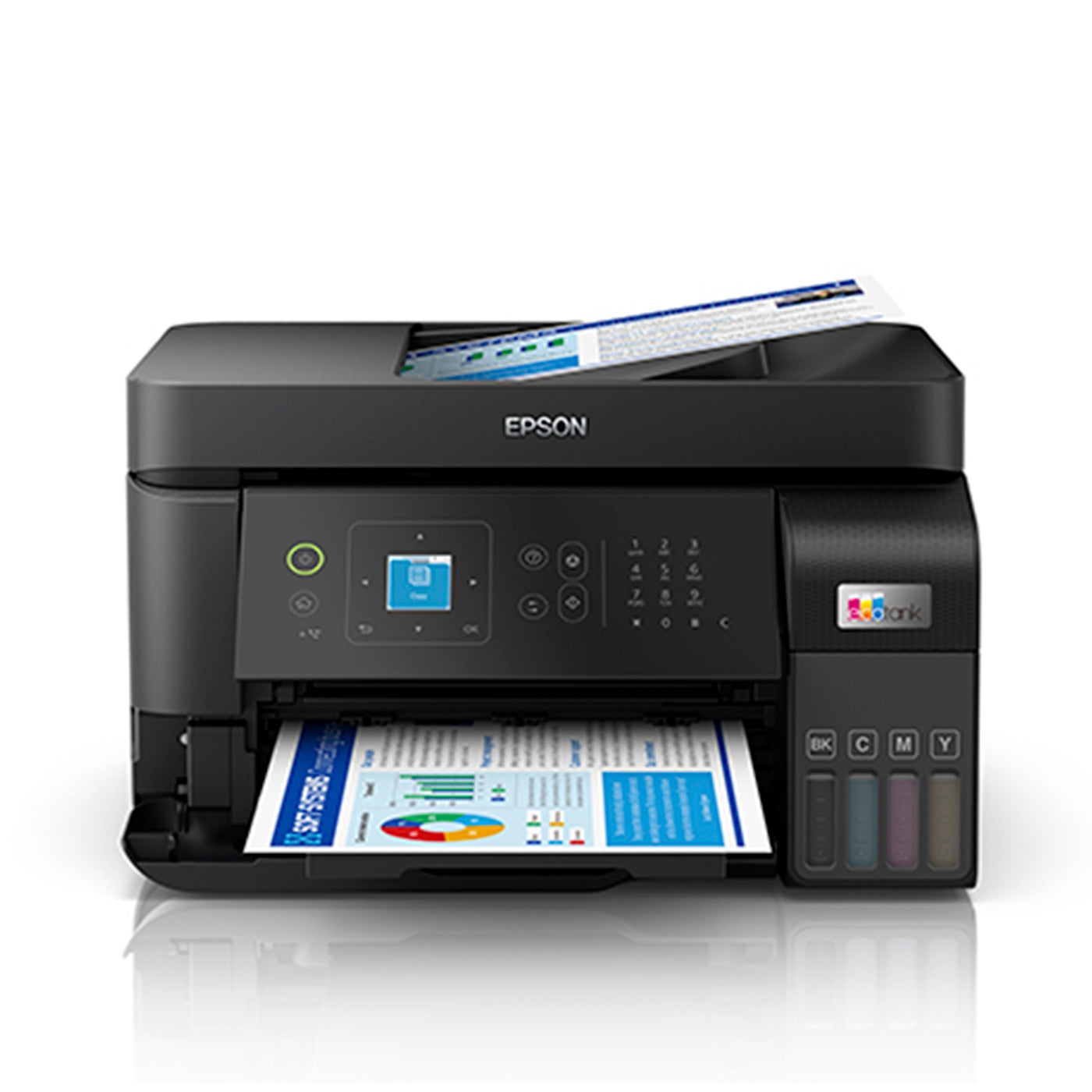 Impresora Multifuncional Epson EcoTank L5590, Imprime/Escanea/Copia/Fax/USB/LAN/Wi-Fi - Achorao