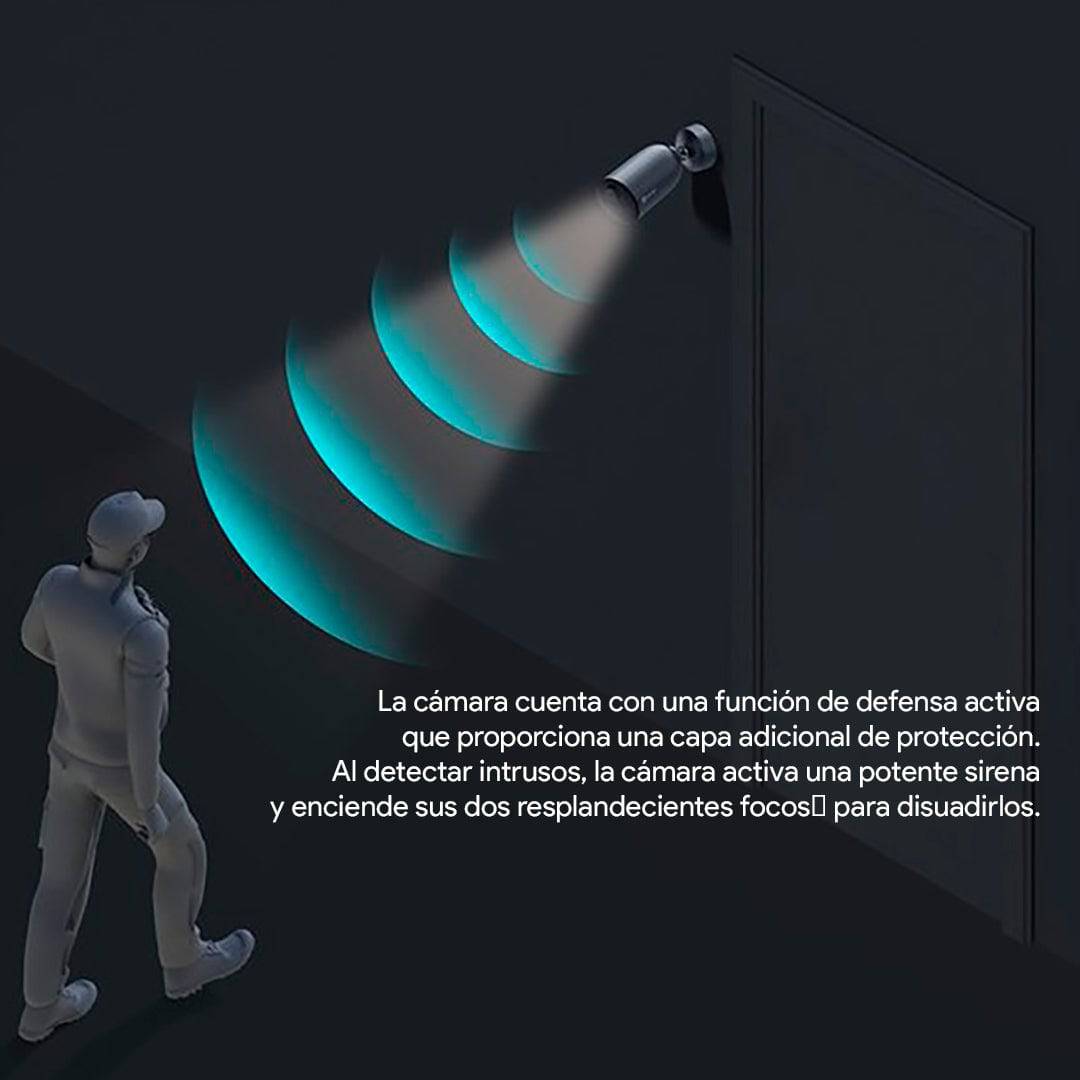 Camara de seguridad Ezviz EB3 2K - 3MP CON BATERIA WIFI 2.4 INT/EXT - Achorao