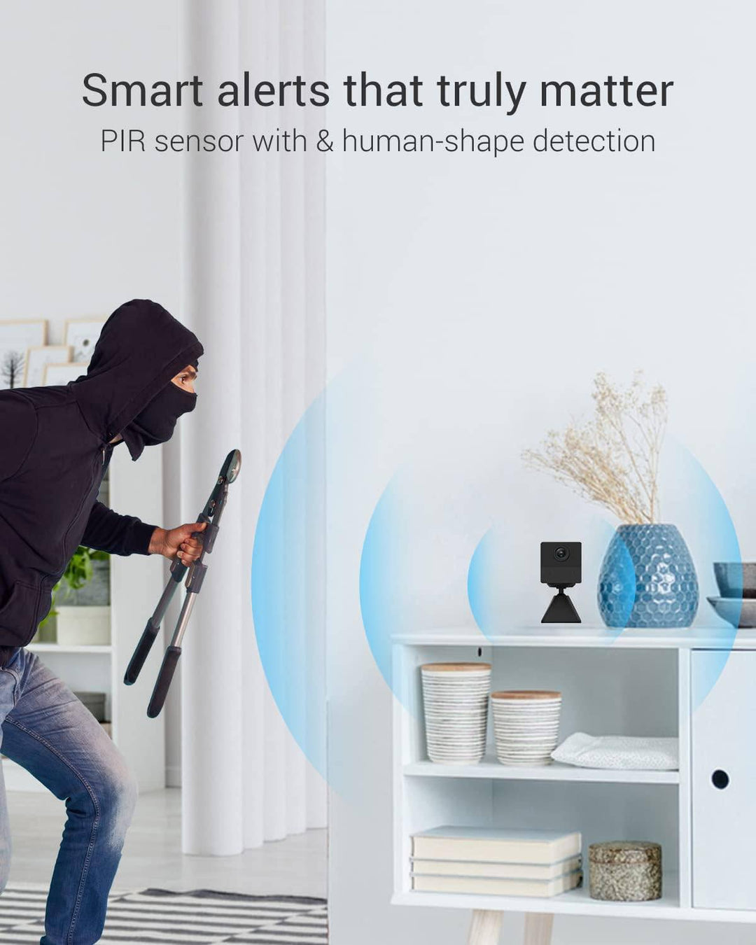 Camara de seguridad Inteligente Ezviz BC2 - 2MP INTERIOR C/BATERIA 2000MAH WIFI - Achorao