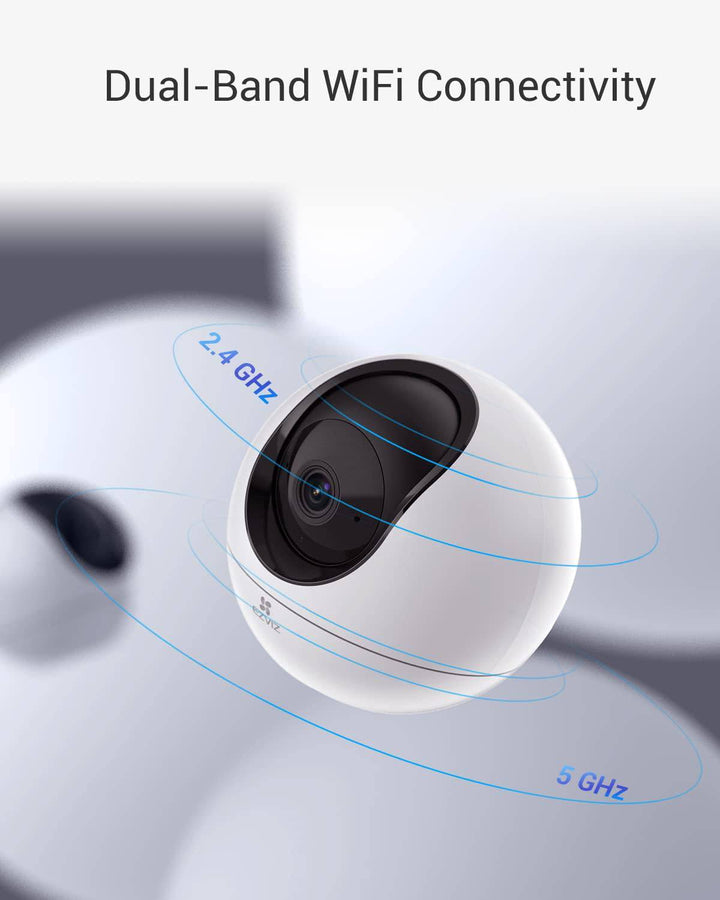 Camara de Seguridad Inteligente Ezviz C6 2k+ 4MP interior - Vista 360° - Lente 4MM - Achorao