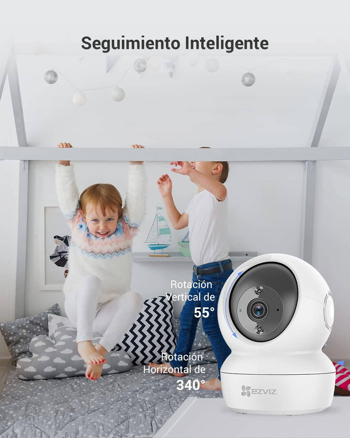 Camara de Seguridad Inteligente Ezviz C6N interior - 2MP - Vista 360° - Lente 4MM - Achorao
