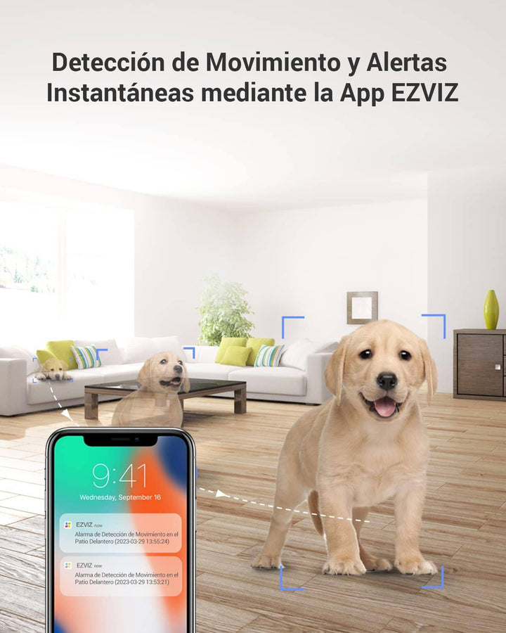 Camara de Seguridad Inteligente Ezviz C6N interior - 2MP - Vista 360° - Lente 4MM - Achorao
