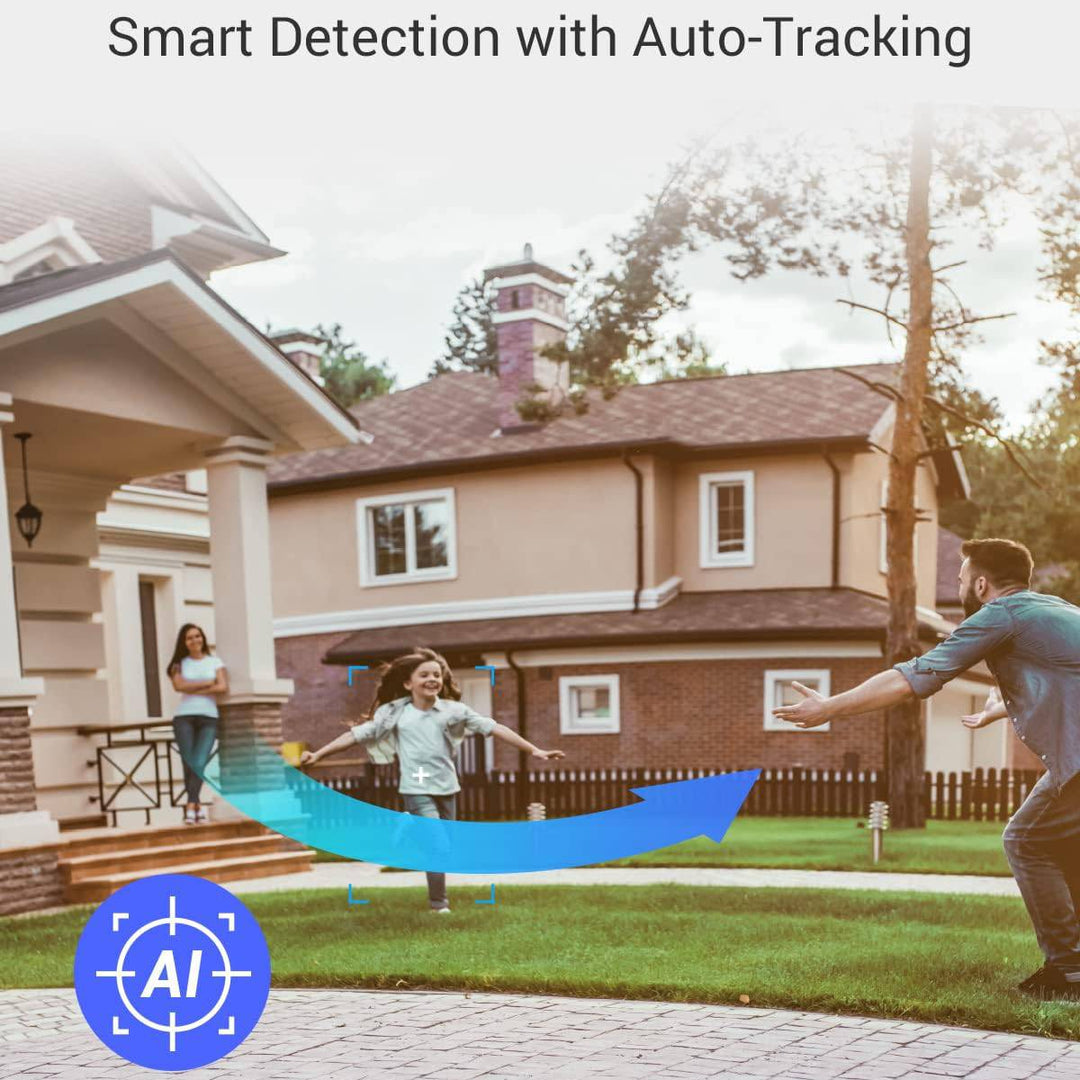 Camara de seguridad Inteligente Ezviz CB8 2K - 3MP CON BATERIA WIFI exterior - Achorao