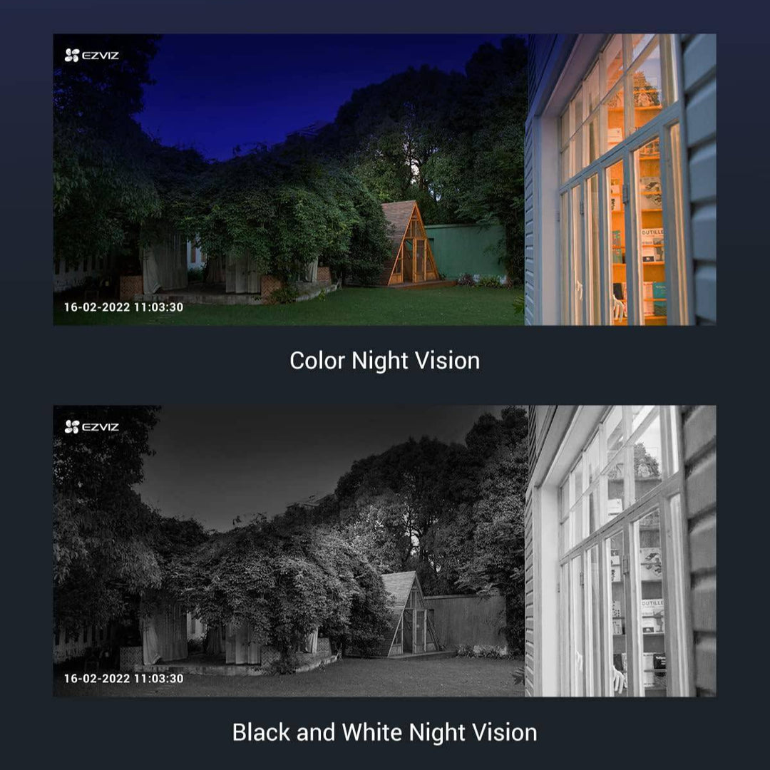 Camara de seguridad Inteligente Ezviz CB8 2K - 3MP CON BATERIA WIFI exterior - Achorao