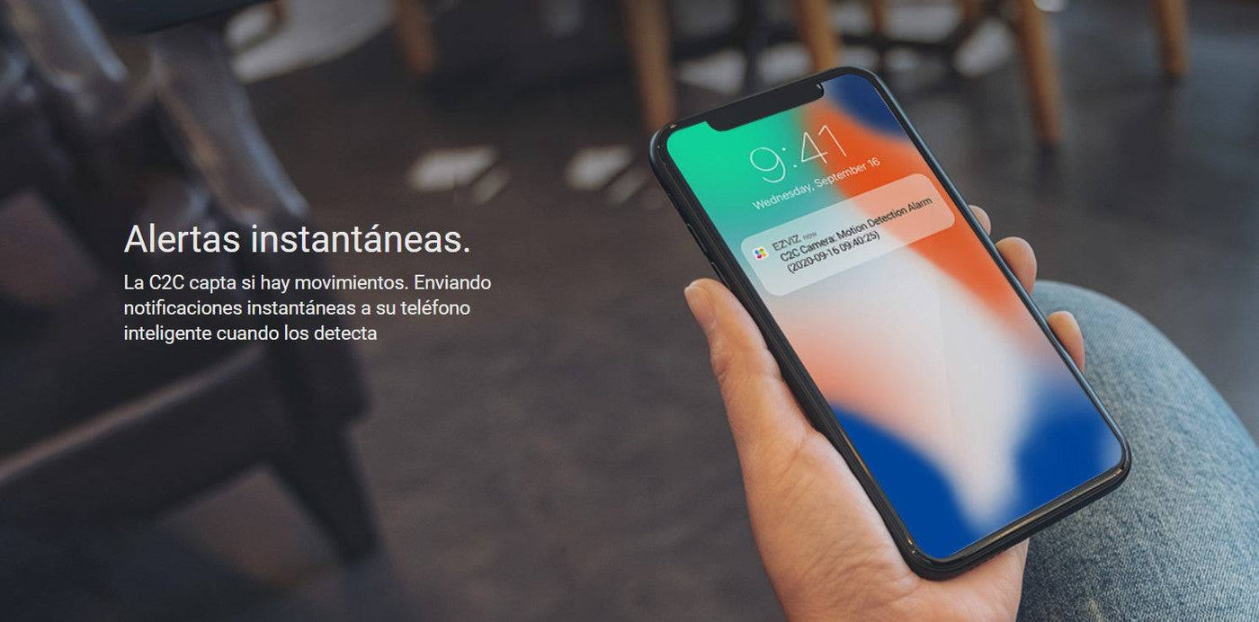 Camara de Seguridad Inteligente Interior Ezviz C2C - 1080p - H.265 - 4MM - Achorao