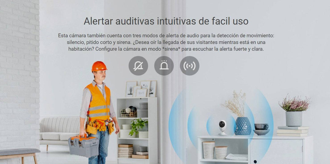 Camara de Seguridad Inteligente Interior Ezviz C2C - 1080p - H.265 - 4MM - Achorao
