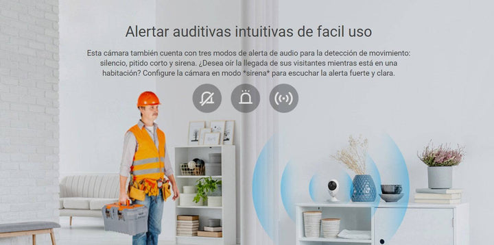 Camara de Seguridad Inteligente Interior Ezviz C2C - 1080p - H.265 - 4MM - Achorao