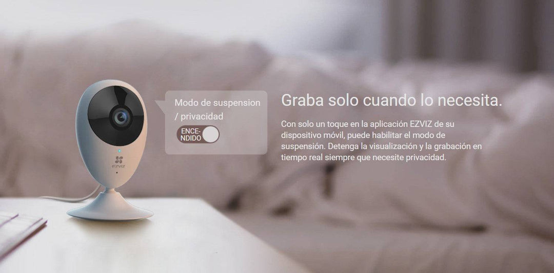 Camara de Seguridad Inteligente Interior Ezviz C2C - 1080p - H.265 - 4MM - Achorao