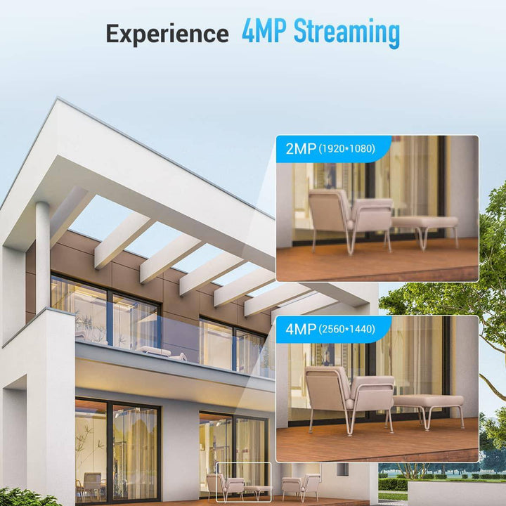 camara ezviz C3W Pro Cam IP EXT 4MP Lente 2.8MM - Achorao