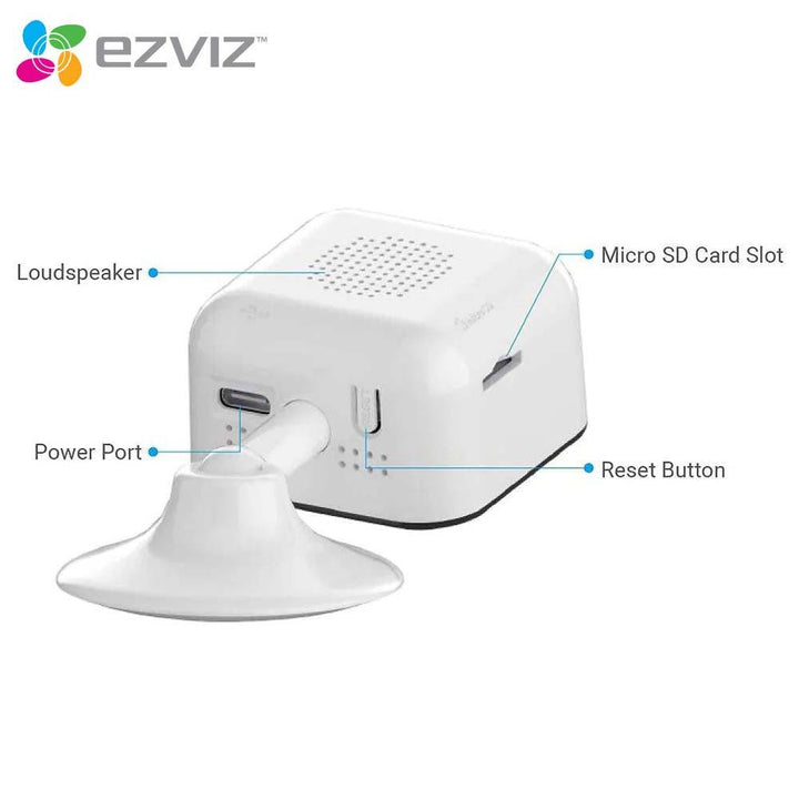Cámara Wi-Fi inteligente EZVIZ H1C para el hogar 1080P FHD - Achorao