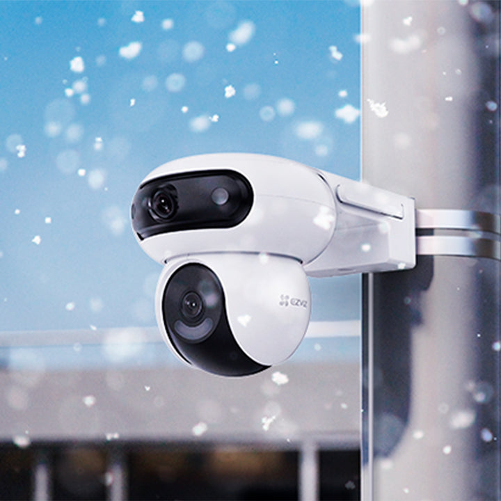 Cámara de seguridad Ezviz H90-R100 (8H44WKFL), IP PT, doble lente, Wi-Fi, 8 MP, 2.8 + 6 mm, exterior - Achorao