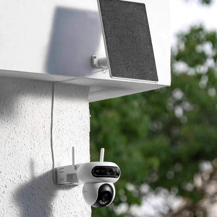 Cámara de seguridad Ezviz H90-R100 (8H44WKFL), IP PT, doble lente, Wi-Fi, 8 MP, 2.8 + 6 mm, exterior - Achorao