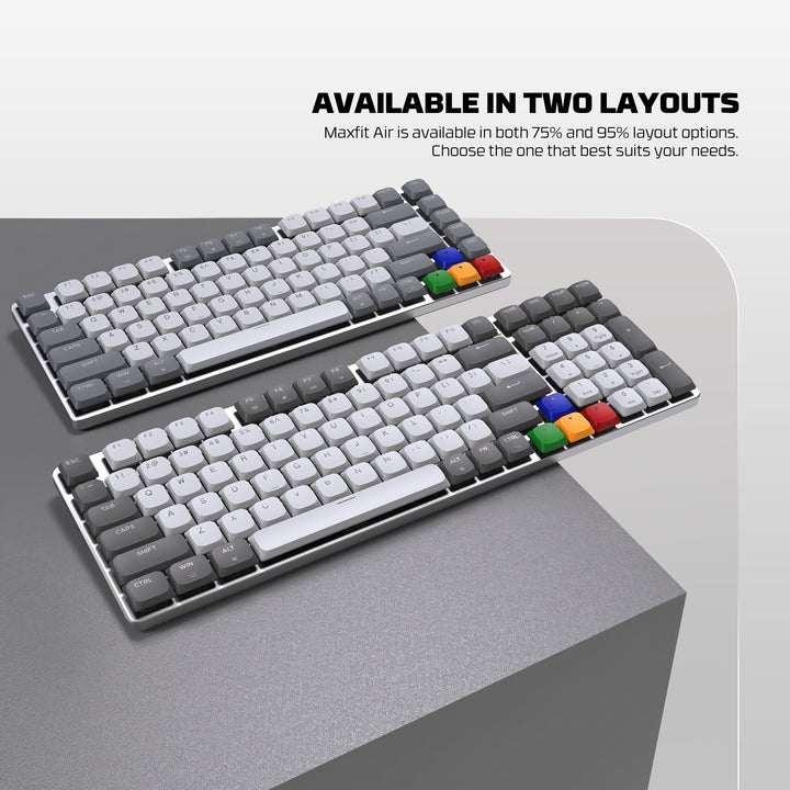 Teclado mecánico gamer FANTECH AIR99 Maxfit air, Inglés