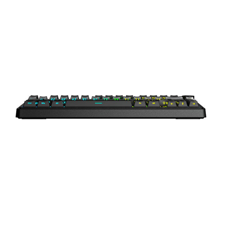 Teclado mecánico gamer Aula F75, inalámbrico, RGB, Español, Reaper Switch