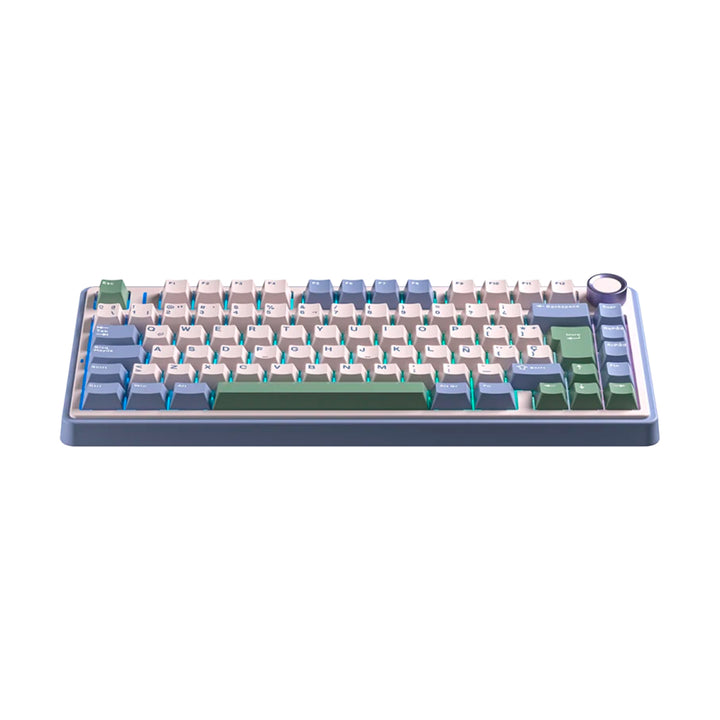 Teclado mecánico gamer Aula F75, inalámbrico, RGB - Achorao