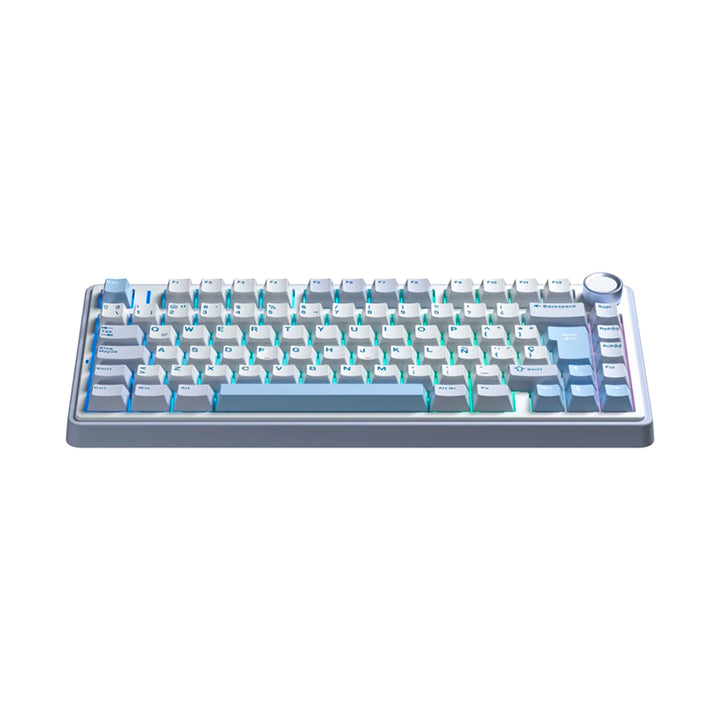 Teclado mecánico gamer Aula F75, inalámbrico, RGB - Achorao