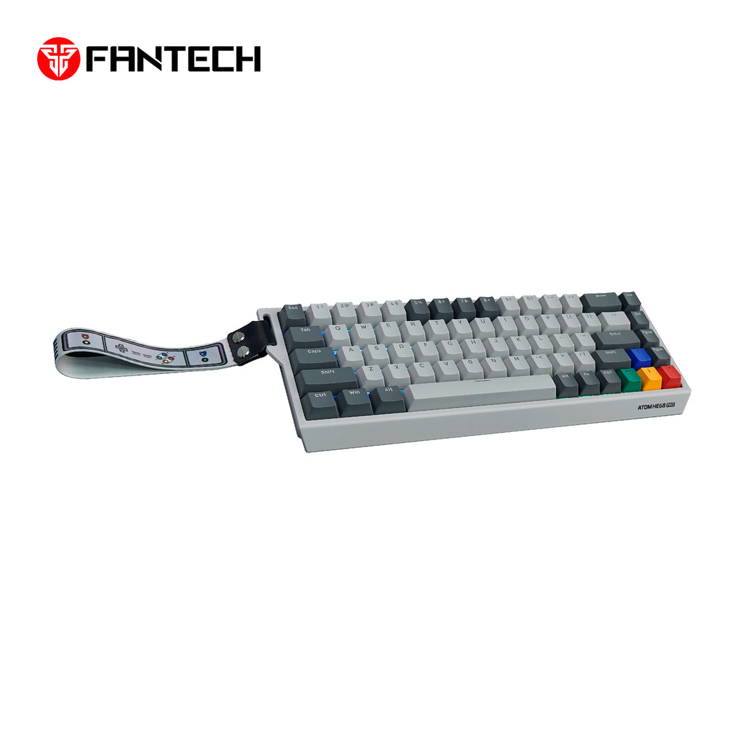 Teclado mecánico gamer FANTECH ATOM HE68 PRO mk922, Super Maxfit