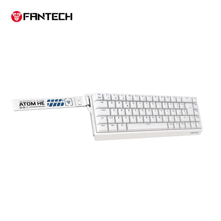 Teclado mecánico gamer Fantech ATOM HE68 MK811 cableado, distribución en español