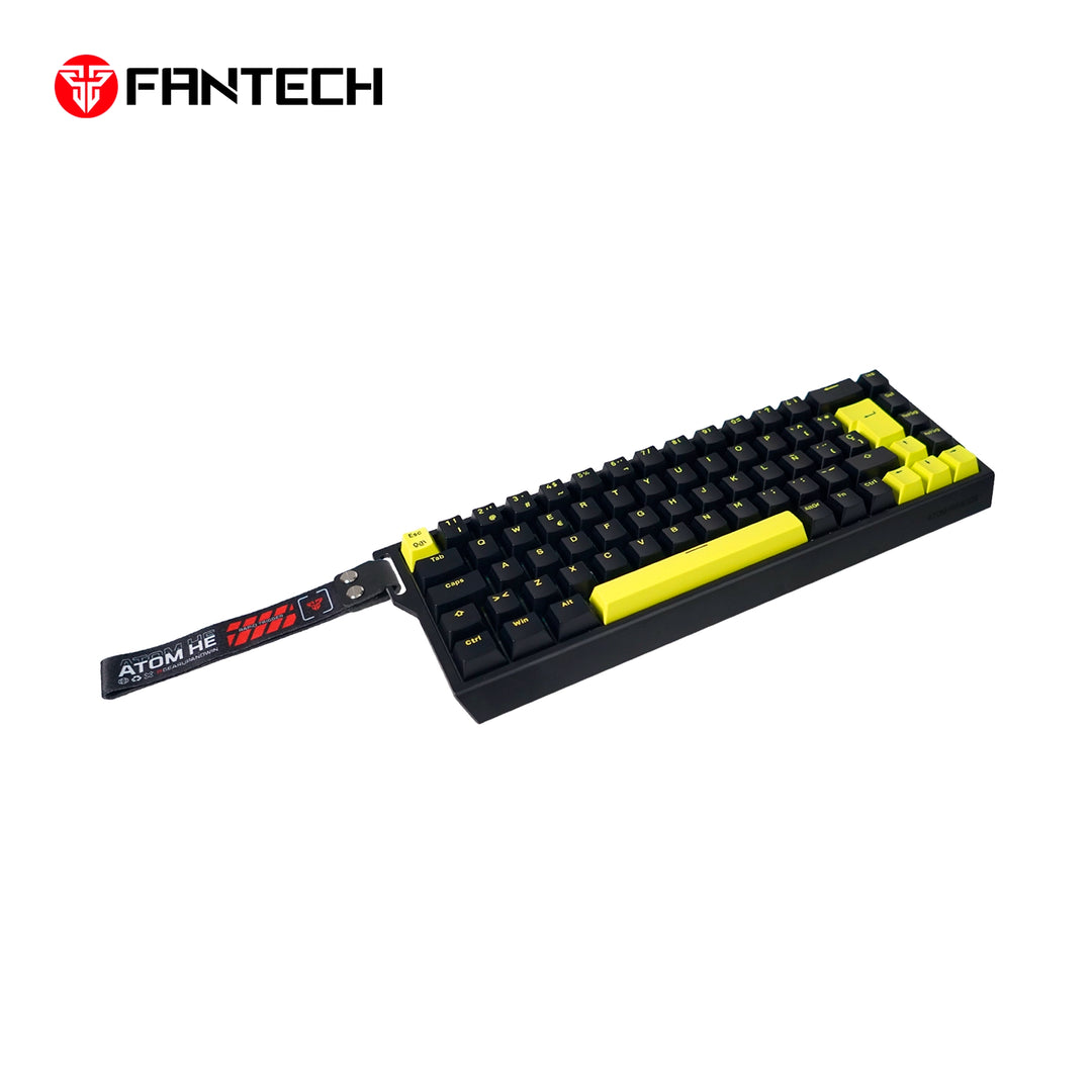 Teclado mecánico inalámbrico Fantech ATOM HE68 PRO MK922 65% con distribución española y efecto Hall