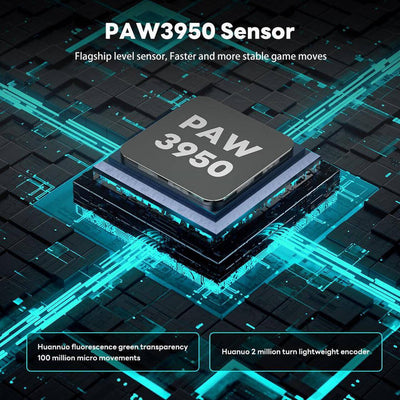 Mouse gamer Royal Kludge M3 Inalámbrico - Achorao