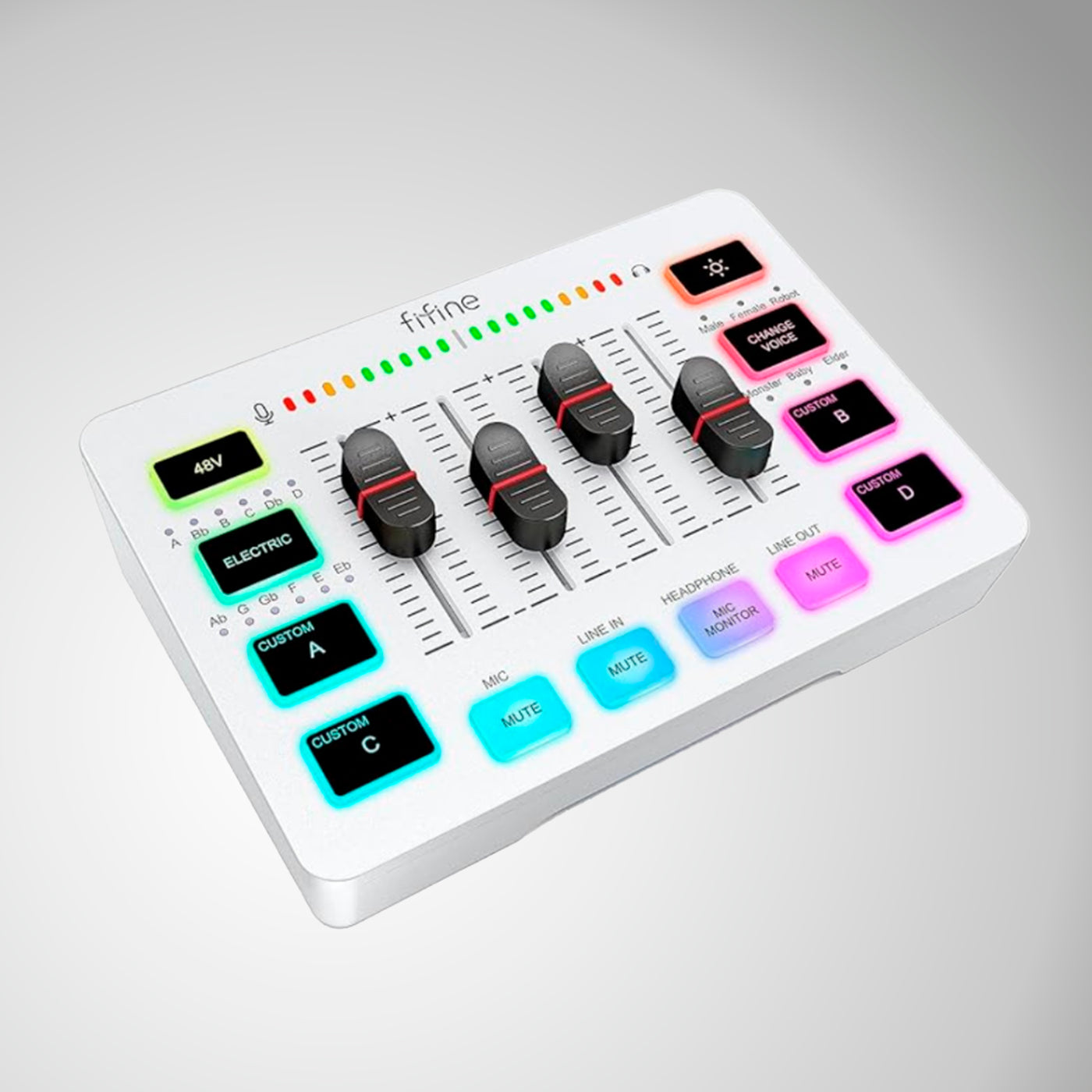 MEZCLADOR DE SONIDO Ampligame SC3 Mixer Fifine - Achorao