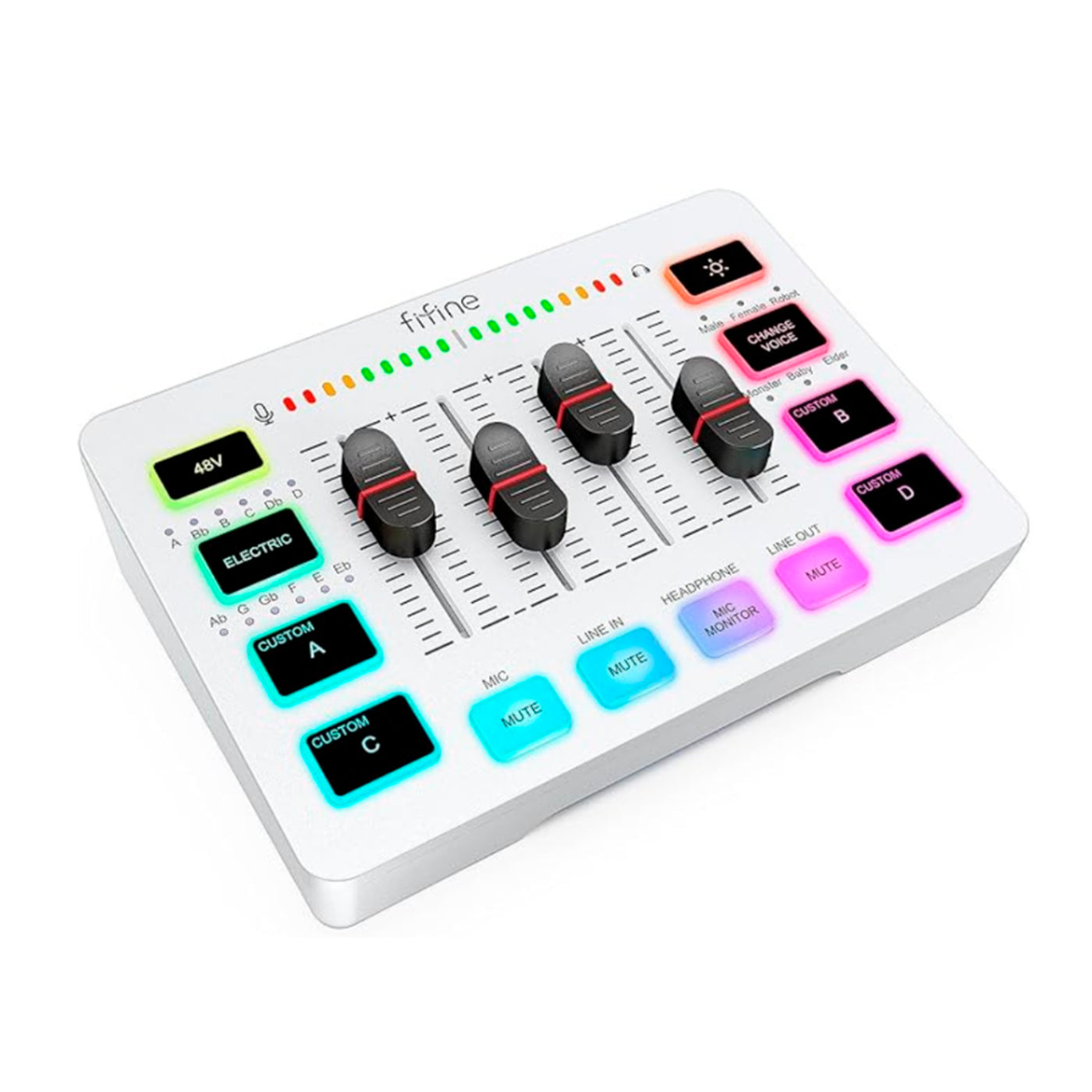 MEZCLADOR DE SONIDO Ampligame SC3 Mixer Fifine - Achorao