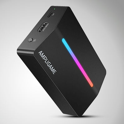 Capturadora de video FIFINE Ampligame V3  Records 1080P/60 PS5/Xbox/Switch/Mobile/Camera en PC/Laptop con 4K/30 Pass-through - Achorao