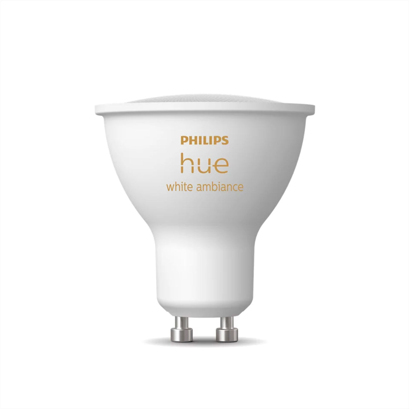 Foco Inteligente Philips Hue WCA 4.2W GU10 400 1P EU Luz Blanca (White ambiance) - Achorao