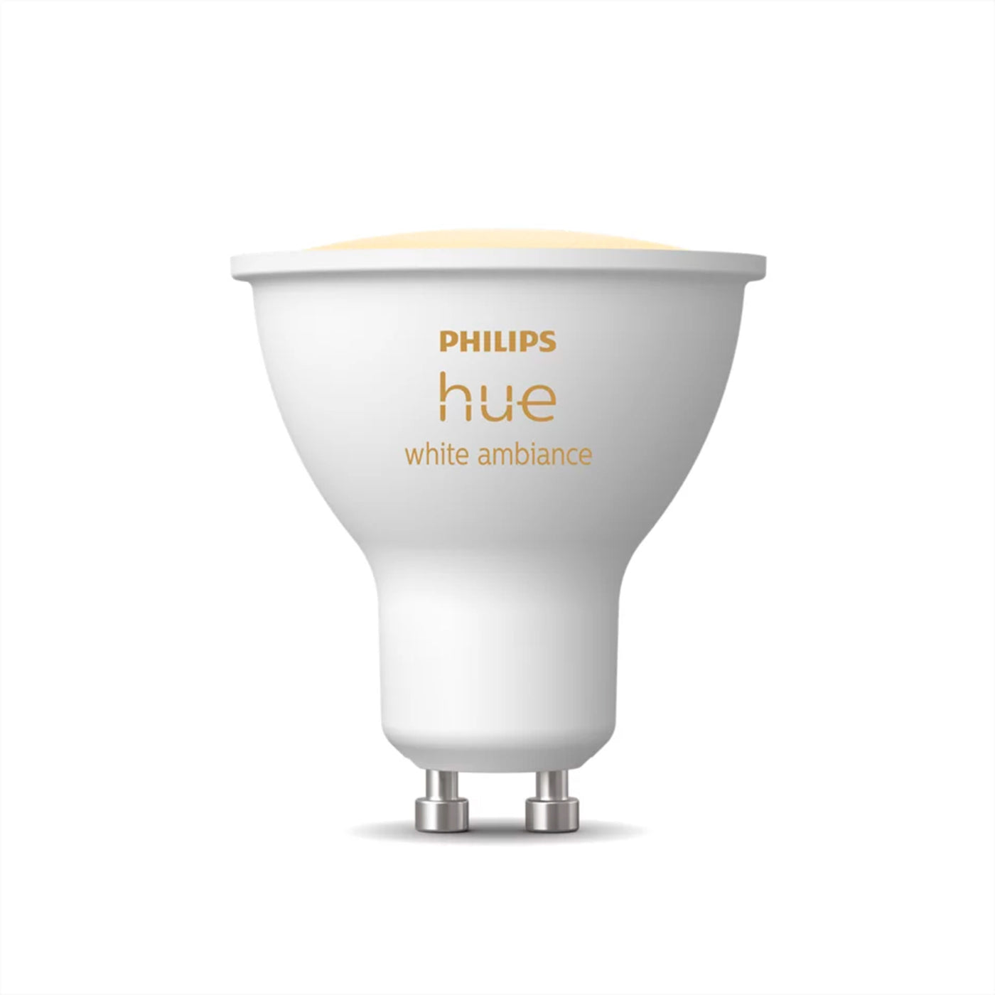 Foco Inteligente Philips Hue WCA 4.2W GU10 400 1P EU Luz Blanca (White ambiance) - Achorao