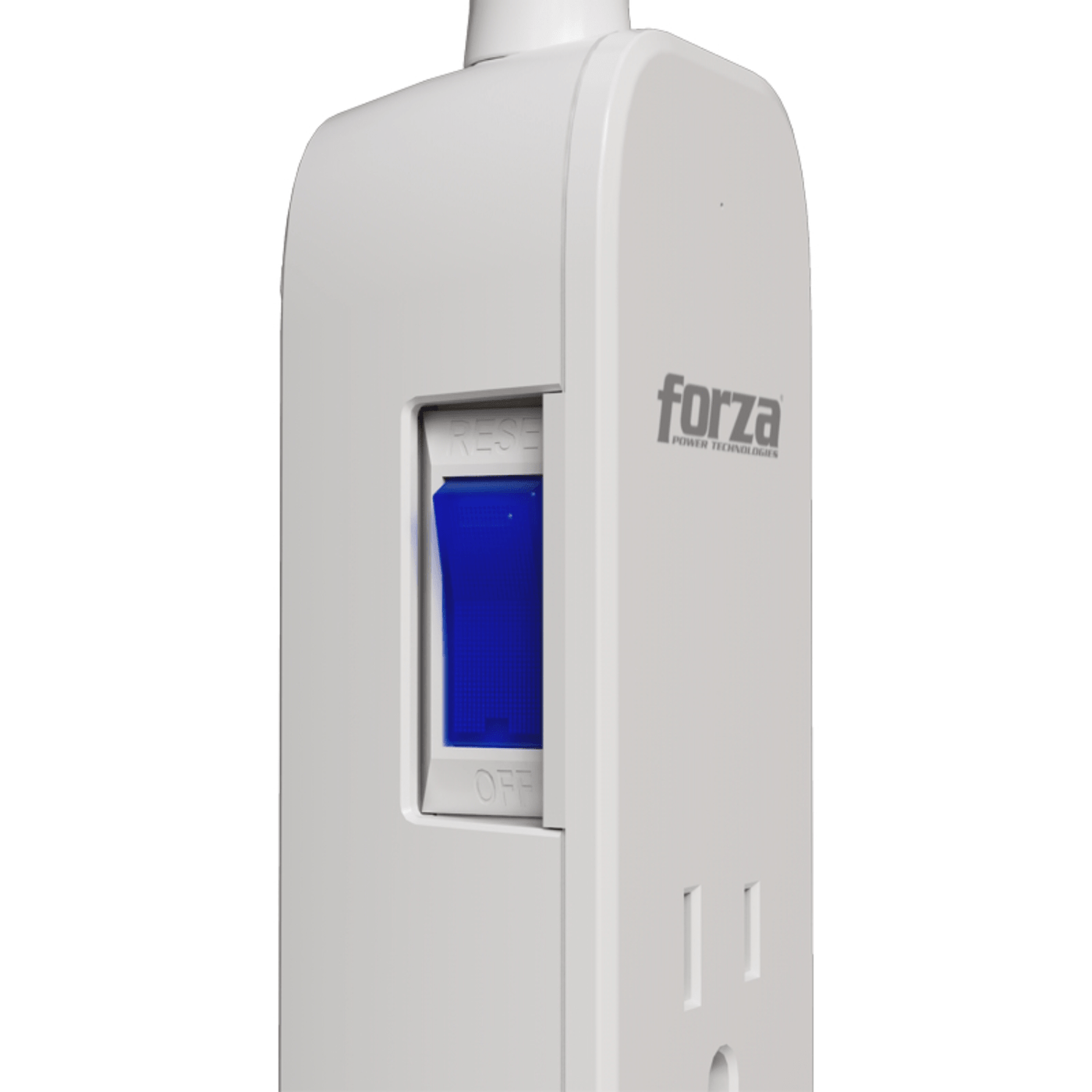 Protector de tensión Forza 1625W/1000J con 4 salidas 1-USBA, 1-USBC, 120V/240Va (FSP-411USBCW) - Achorao