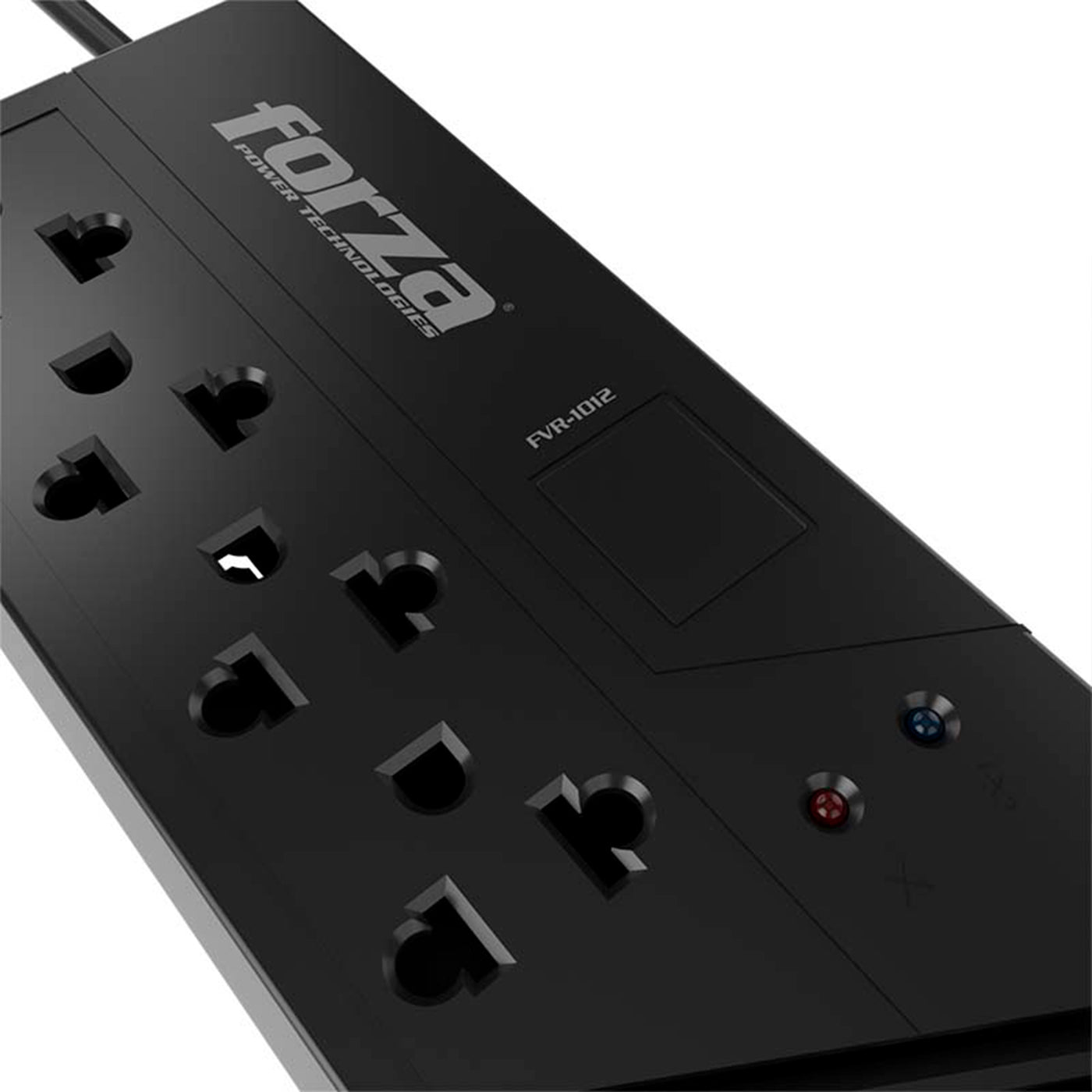 Estabilizador Automático Forza 4 Tomas - FVR-1012 - Capacidad 1000VA / 500W - Achorao