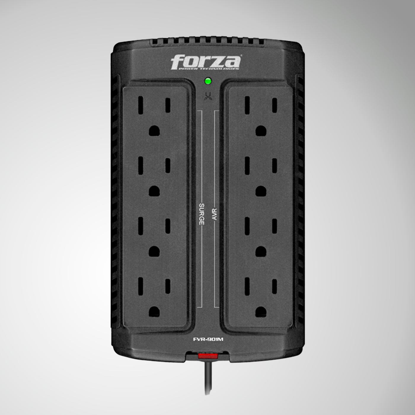 Estabilizador Forza  8 TOMAS 220V 900VA/450W  (FZ-FVR-902) - Achorao