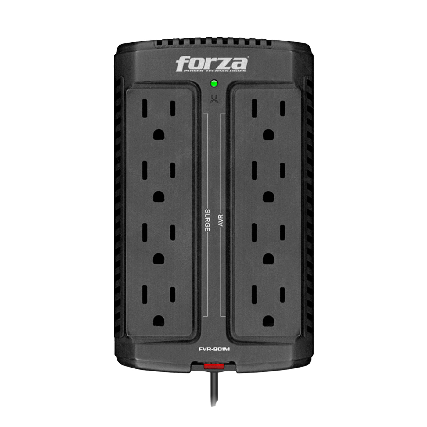 Estabilizador Forza  8 TOMAS 220V 900VA/450W  (FZ-FVR-902) - Achorao