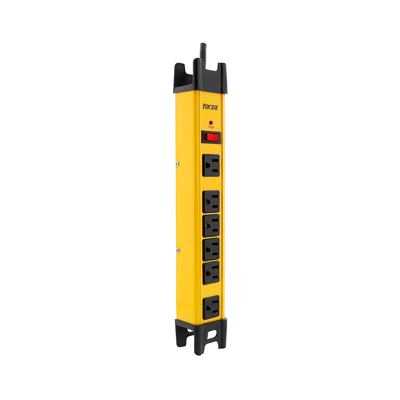 Protector Electrico Forza 6 Tomas - FSP-806 - Capacidad 2200w - Achorao