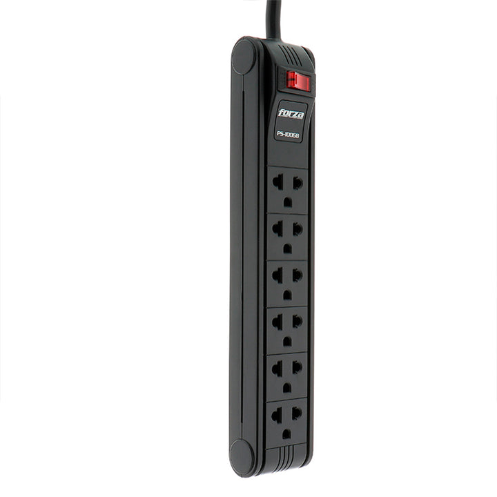 Regleta Forza PS-1006B, 1680W, 6 NEMA universales-120V/240V - Achorao