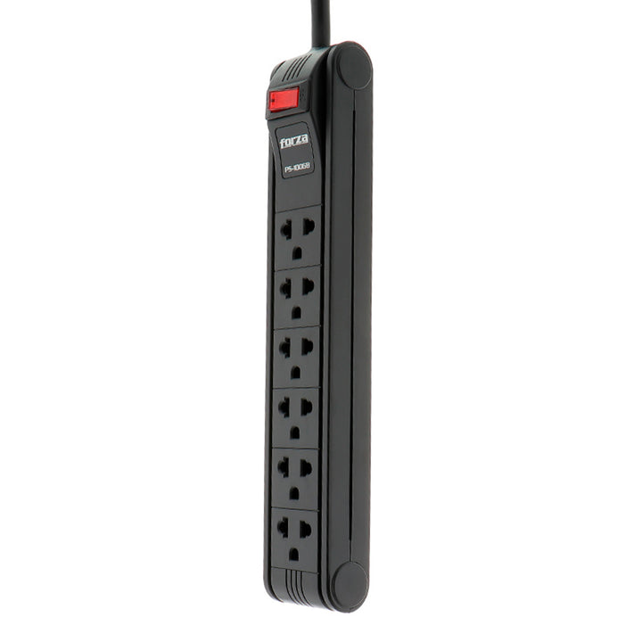 Regleta Forza PS-1006B, 1680W, 6 NEMA universales-120V/240V - Achorao