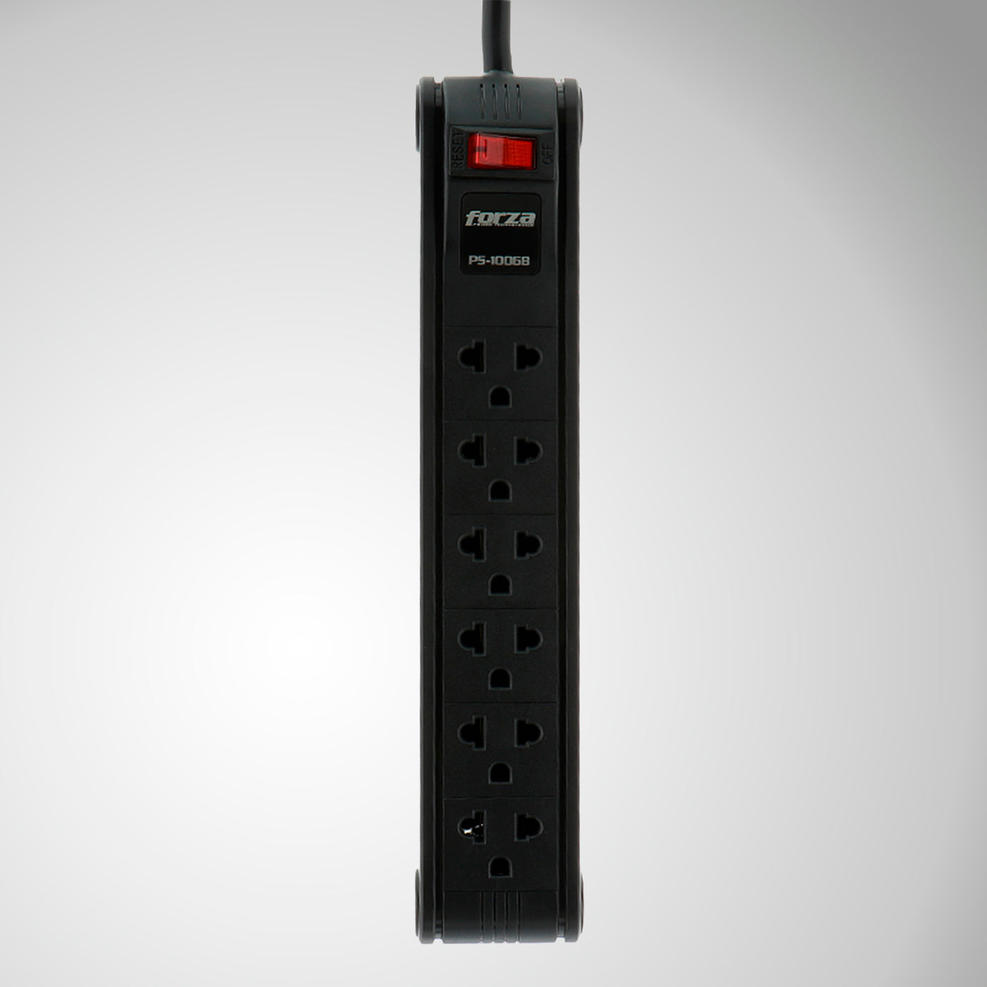Regleta Forza PS-1006B, 1680W, 6 NEMA universales-120V/240V - Achorao