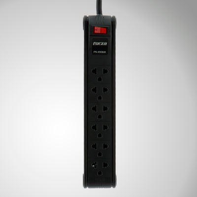 Regleta Forza PS-1006B, 1680W, 6 NEMA universales-120V/240V - Achorao