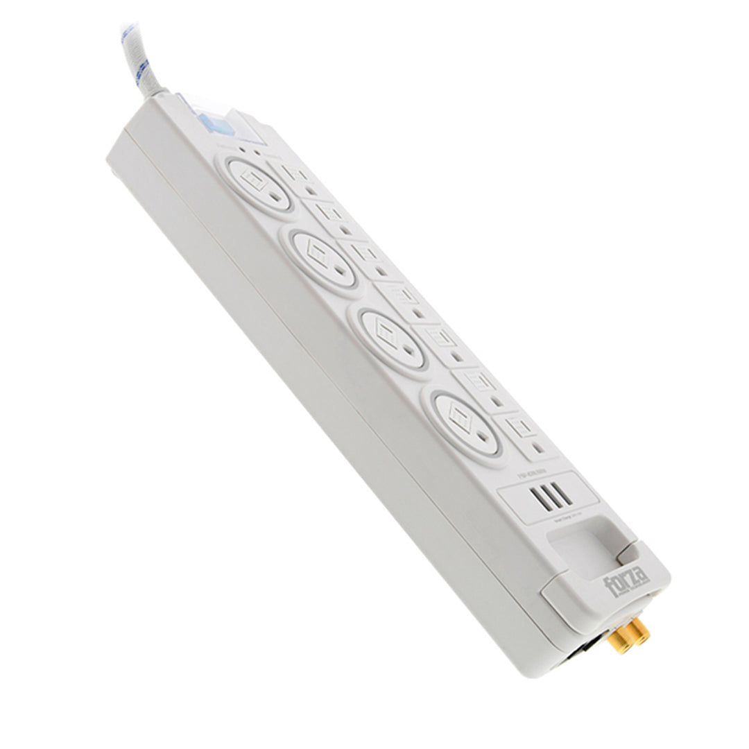 Supresor de picos Forza FSP-1011USBW, 1750w, RJ45 &amp; COAXIAL-120V/240V - Achorao