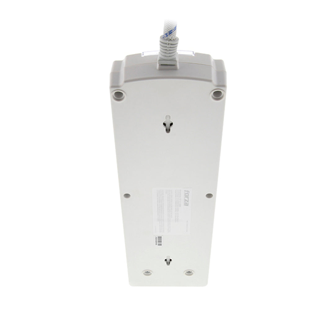 Supresor de picos Forza FSP-1011USBW, 1750w, RJ45 &amp; COAXIAL-120V/240V - Achorao