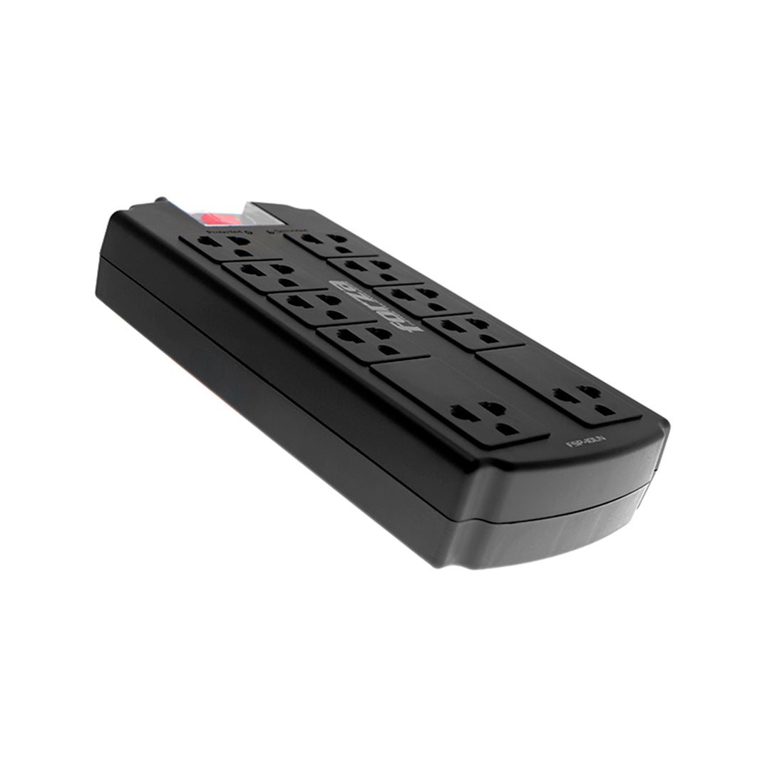Supresor de picos Forza FSP-10UN, 1800W, 10 slds universales -120V/240V - Achorao