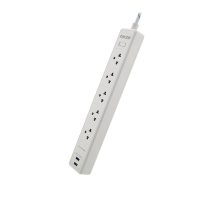 Supresor de picos Forza FSP-512USBW. 1540w usb/120v-240v Blanco - Achorao