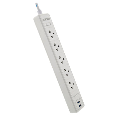 Supresor de picos Forza FSP-512USBW. 1540w usb/120v-240v Blanco - Achorao