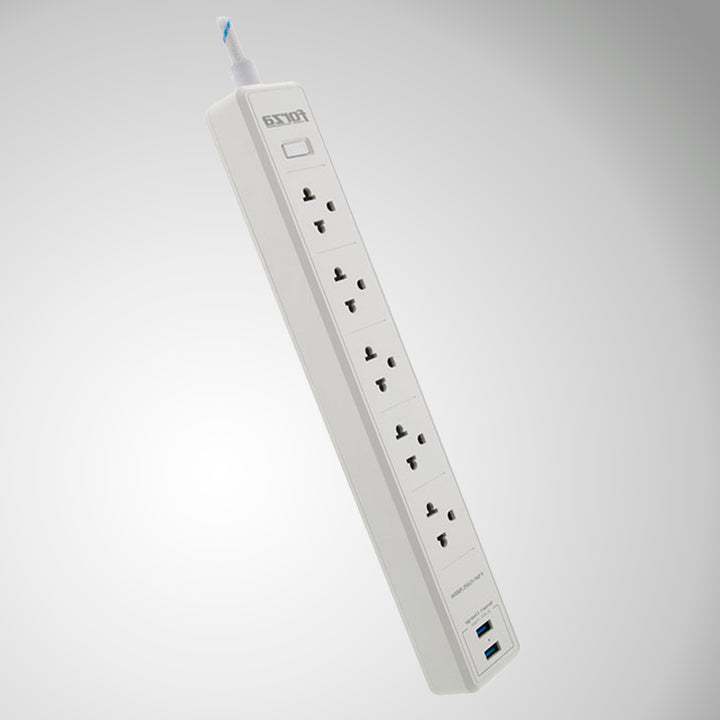 Supresor de picos Forza FSP-512USBW. 1540w usb/120v-240v Blanco - Achorao